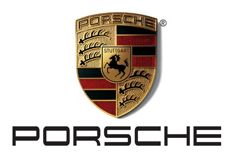 The porsche logo is said to be an attempt to immortalize german city of stuttgart. Porsche logo - Agence 1min30 - Agence web 1min30, Inbound ...