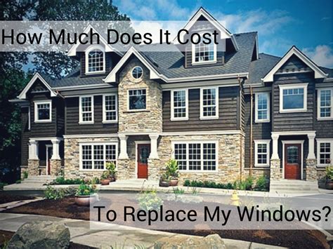 If you need to remove old window seals or door. How Much Will Replacement Window Cost?