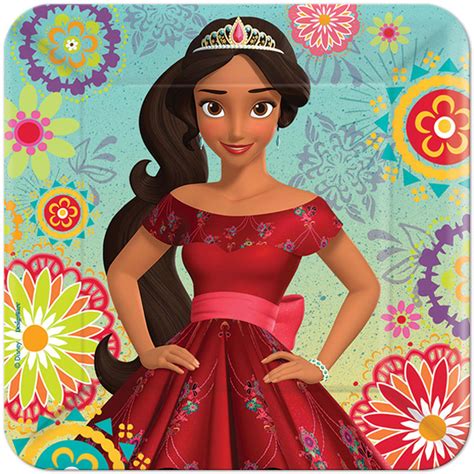 Бур, робб прэтт, нэйтан чю. Elena of Avalor Square Lunch Plates (8)