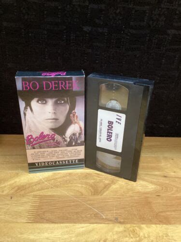 Bolero Vhs Tape 1984 Romancedramacomedy Bo Derek George Kennedy