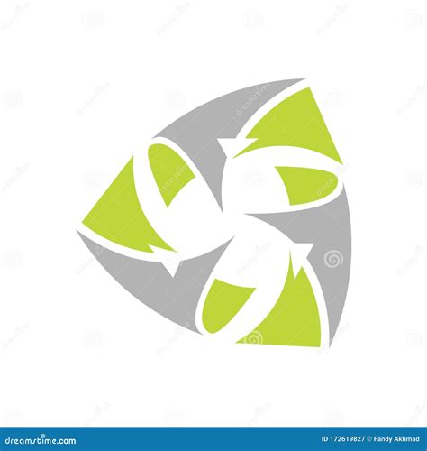 Eco Friendly Recycled Paper Logo Design Vector Icon Symbol Illustration