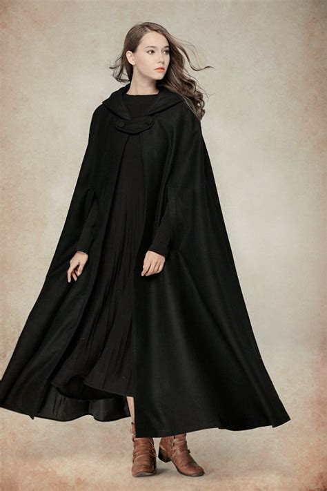 Shivers Of Delight Black Cloaks For Black Friday