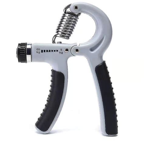 5 60kg Gym Fitness Hand Grip Strengthener Men Adjustable Heavy