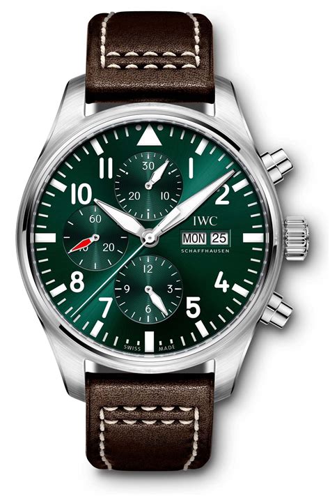 Introducing The Iwc Pilots Watch Chronograph Edition Racing Green