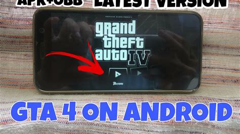 How To Download And Install Gta 4 On Android Device With Proof Youtube