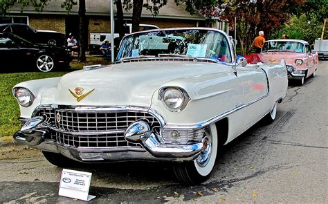Two 1955 Cadillacs At Last Weeks Bastrop Car Show Atx Car Pics My