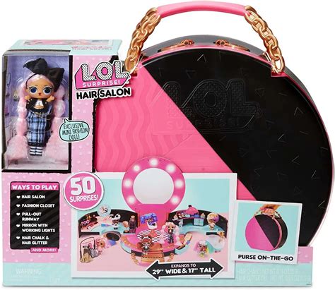 Lol Surprise Hair Salon Playset Exclusive Jk Prim Mini Fashion Doll