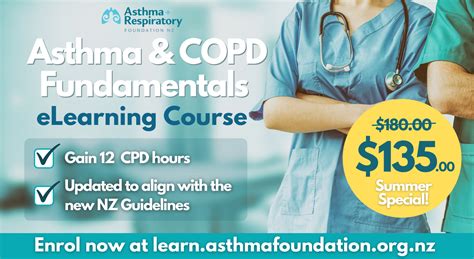 Asthma Copd Fundamentals Course Asthma Foundation Nz