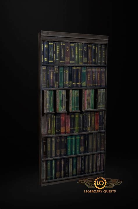 LQ Riddle Bookcase For Escape Room See How It Works Hotel Theme