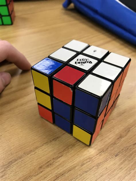 Non Cuber Asked Me To Solve His “original Rubiks Cube” Any Issues R