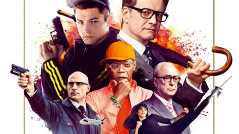 Movie Taron Egerton P Colin Firth Michael Caine Sofia Boutella