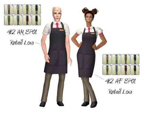 Mdpthatsme Sims Chef Clothes Sims 4