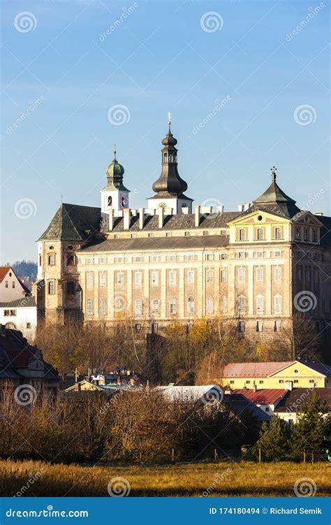 Benedictine Monastery In Broumov Czech Republic Stock Photo Image Of