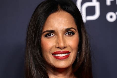 padma lakshmi posed for sports illustrated in a gold thong bikini and we re speechless trendradars