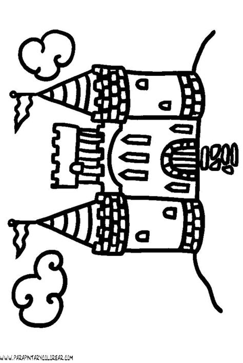 Uno de los castillos más mágicos que existen hoy es el de disney, de la cenicienta. dibujos-para-colorear-de-castillos-016