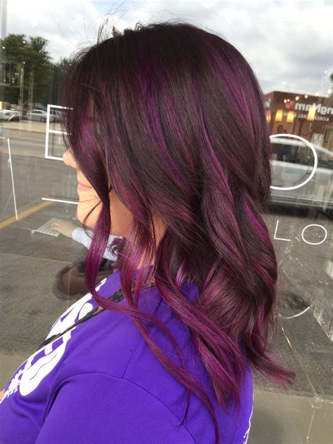 Bright Purple Hair Color Pink Purple Hair Bright Purple Hair Color