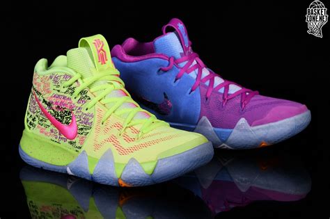 Kyrie irving joined an elite class of basketball players when his number was called for a signature line. NIKE KYRIE 4 CONFETTI LIMITED EDITION price €275.00 | Basketzone.net