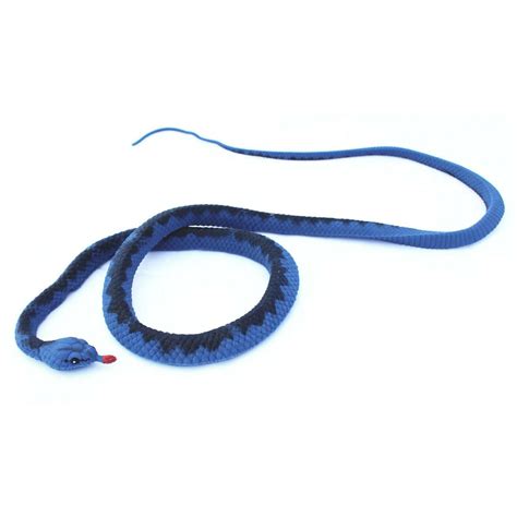 48 Blue Viper Rubber Snake Buy Fake Snakes