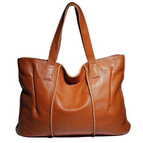 Vintage Ruched Pattern Leather Handbag Clearance Sale Genuine