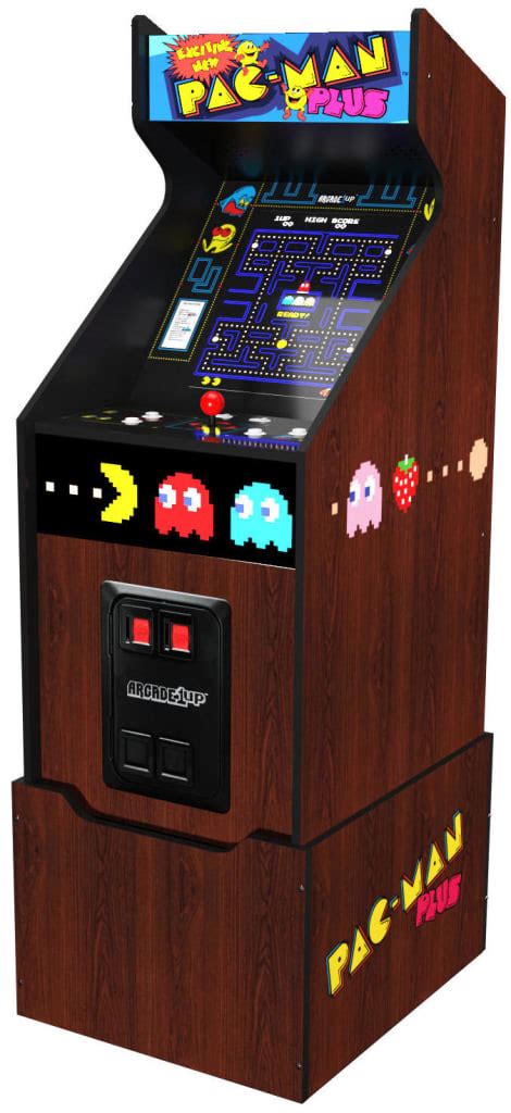 Arcade1up Pac Man Plus Arcade W Riser For 380 For Members Pac A 10286