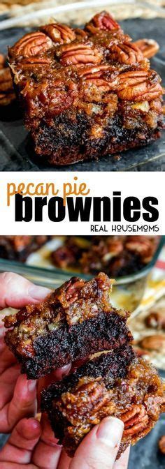 A deep pie dish is essential for fitting in as many hot, fluffy apples as you can. These Pecan Pie Brownies are a chocolaty twist on the ...