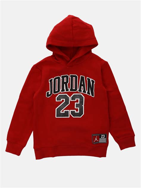 Jordan Hbr Fleece Po Hoodie Junior Sweatshirts Nencini Sport