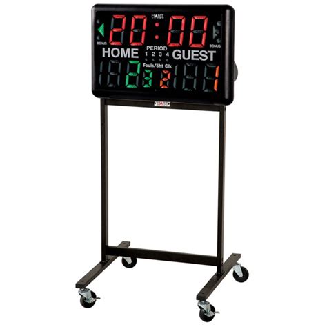 Hart Portable Electronic Led Scoreboard With Stand Hart Sport Hart