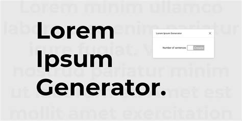 Lorem Ipsum Generator Figma