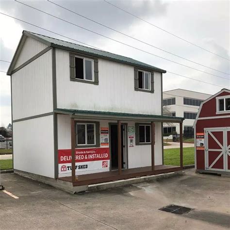 People Are Turning Home Depot Tuff Sheds Into Affordable Two Story Tiny