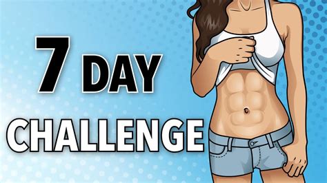 lose belly fat in 7 days challenge youtube