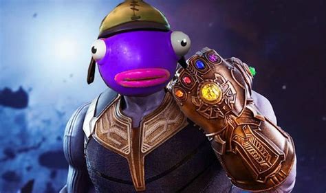 Thanos Fishstick Thanos Fishstick Fortnite Battle