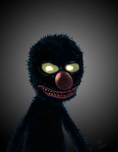 Just hours after this was taken he died following an accidental gunshot to the face. Sesame Street Horror: Grover by IsoBan on DeviantArt