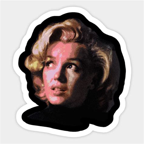 Marilyn Monroe Marilyn Monroe Sticker Teepublic