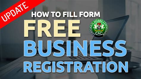 Free Business Name Registration How To Fill Form With E Signature