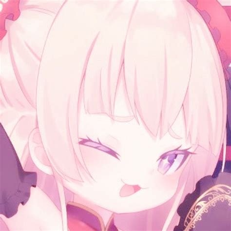 Pink Demon Anime Girl Pfp