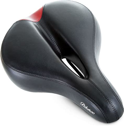 Bikeroo Most Comfortable Bicycle Saddle For Women Wide Bicycle Seat With Soft Cushion