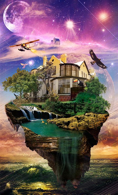 Imagination Home Digital Art By Kenal Louis