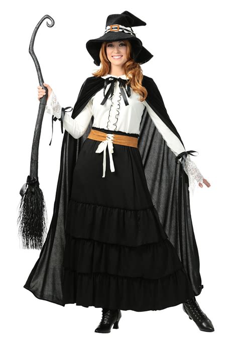 Womens Salem Witch Plus Size Costume