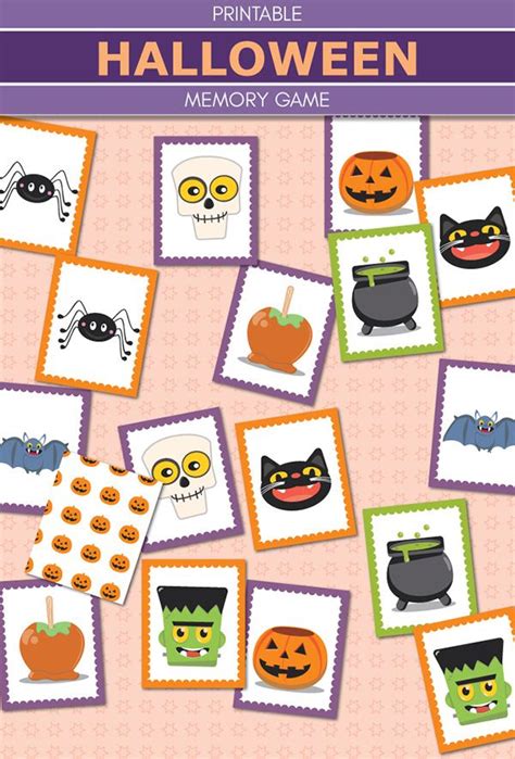 Free Halloween Printables Halloween Matching Game For Kids Halloween