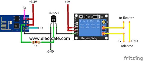 Esp8266 Safely Pull 5v To Gnd On 33v Gpio Electrical Engineering