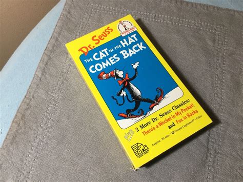 Dr Seuss The Cat In The Hat Comes Back Vhs Tape Ebay