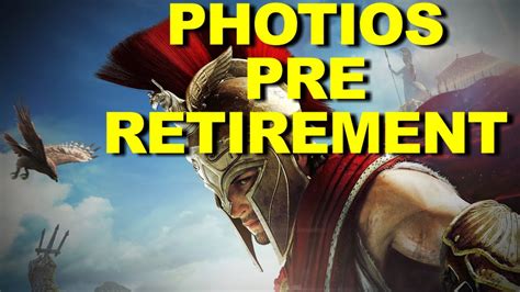 Ac Odyssey Photios Pre Retirement Photios Side Quest Walk Through