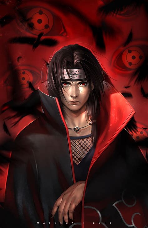 Itachi uchiha art, Uchiha, Naruto shippuden anime