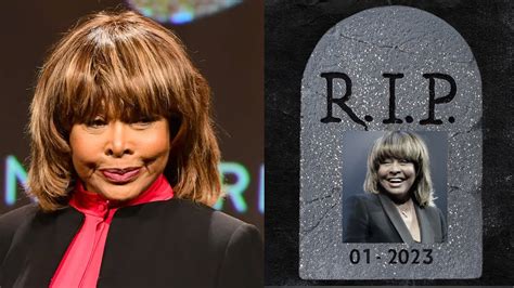 Rip Were Extremely Sad To Share Tina Turner Is In Mourning And