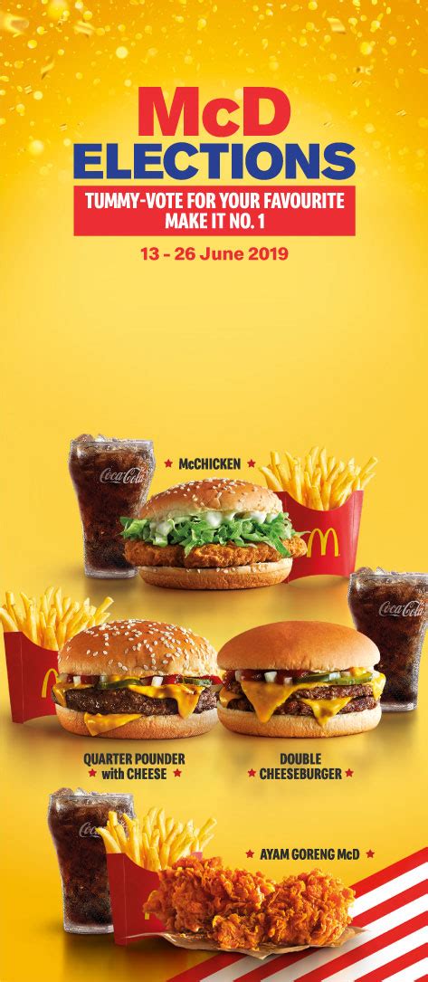 Mcd chicken porridge bubur ayam mcd sixthseal com. McD Elections | McDonald's® Malaysia