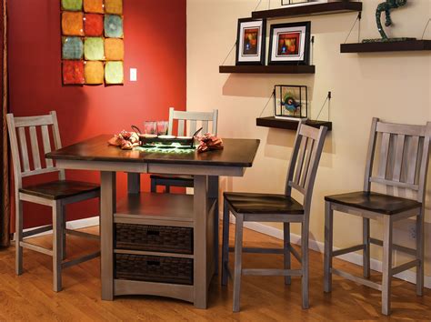The style should accentuate certain individualism. Heidi Cabinet Table Dining Set | Amish Heidi Cabinet Table ...