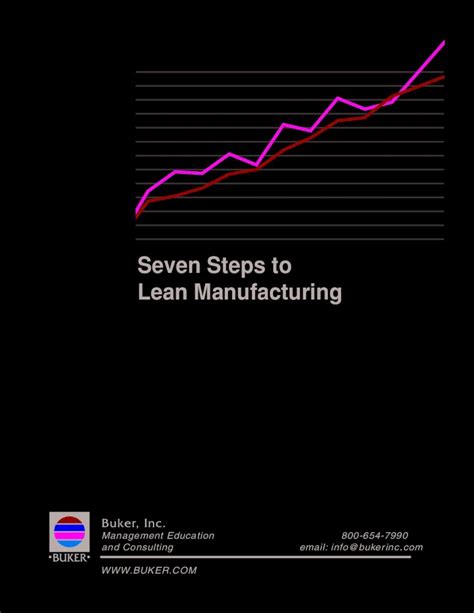 Pdf Seven Steps To Lean Manufacturing Buker Inc Management