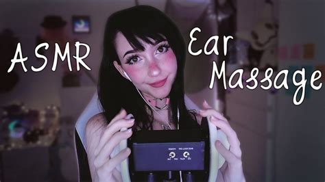 Asmr ☾ Massaging Your Ears While Giving You Compliments👂🏻💕 3dio Ear Massage Close Whispering