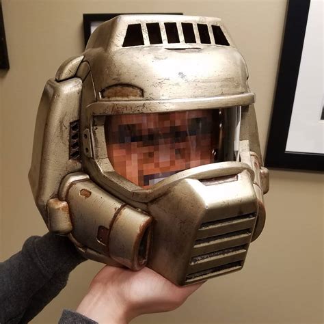 Doomguy Custom Helmet Doom Know Your Meme