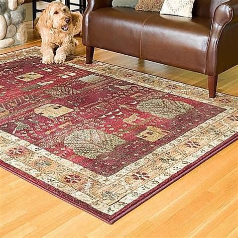 Crimson Folk Art Family Rug | Rugs, Sturbridge yankee, Braided area rugs